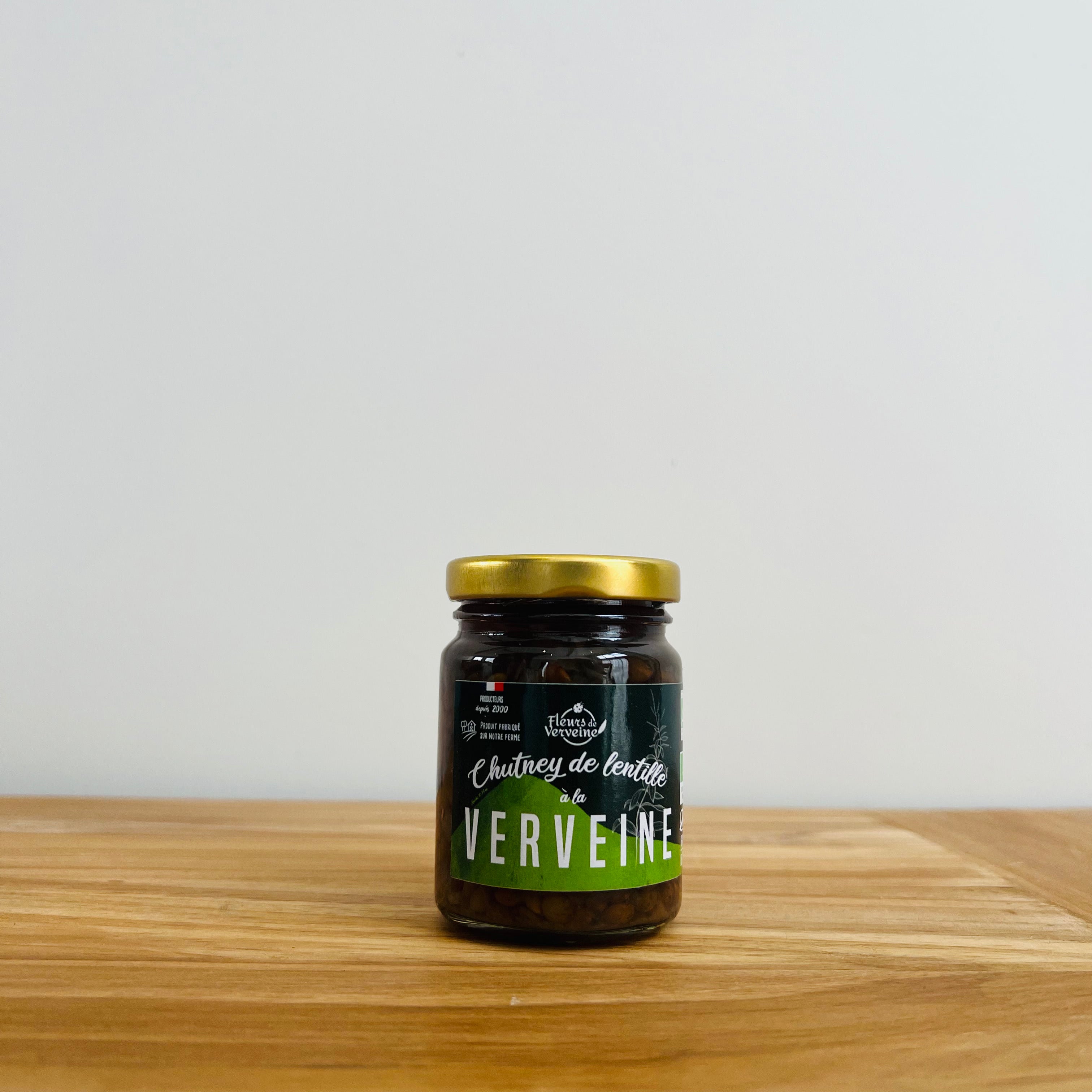Chutney de lentilles à la verveine