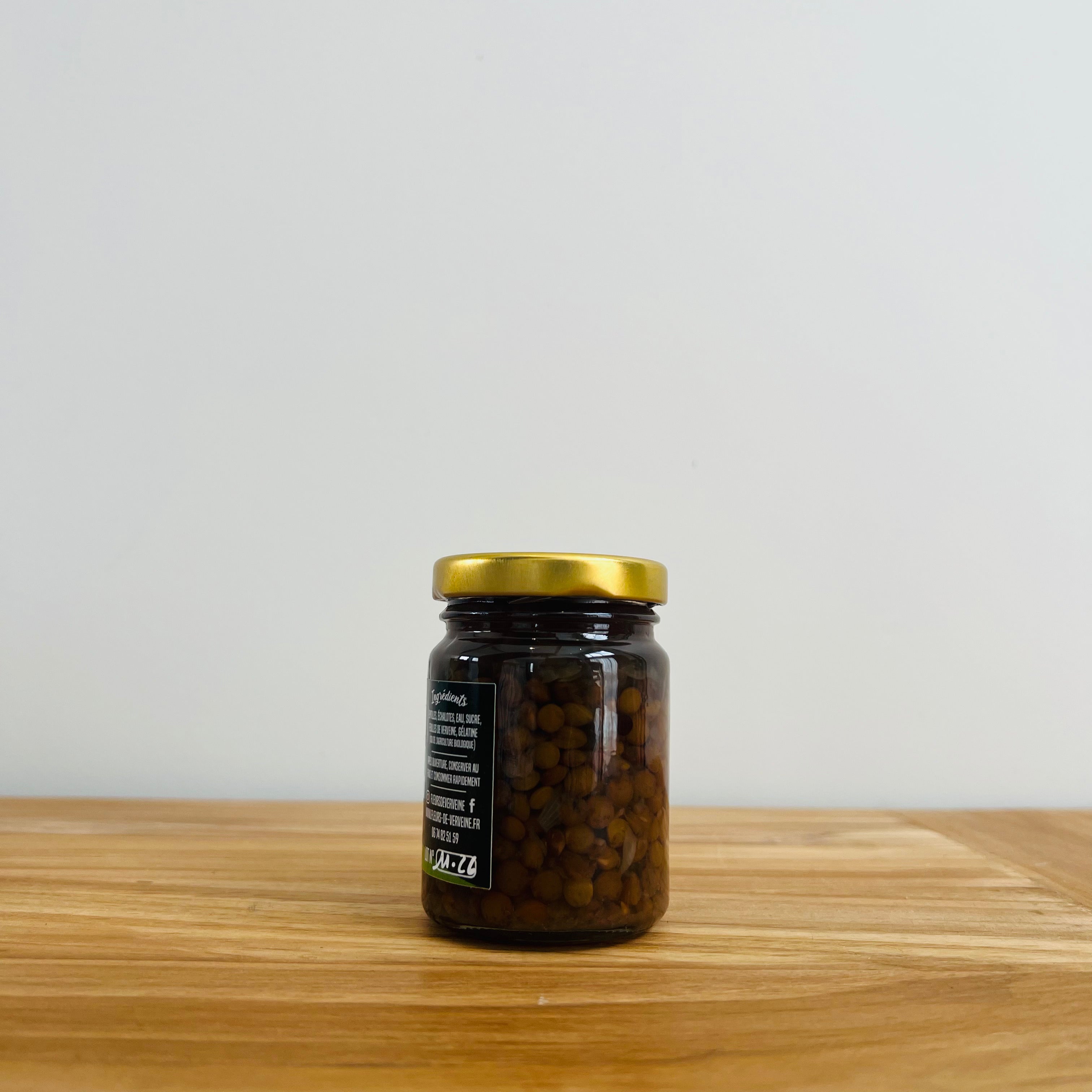 Chutney de lentilles à la verveine