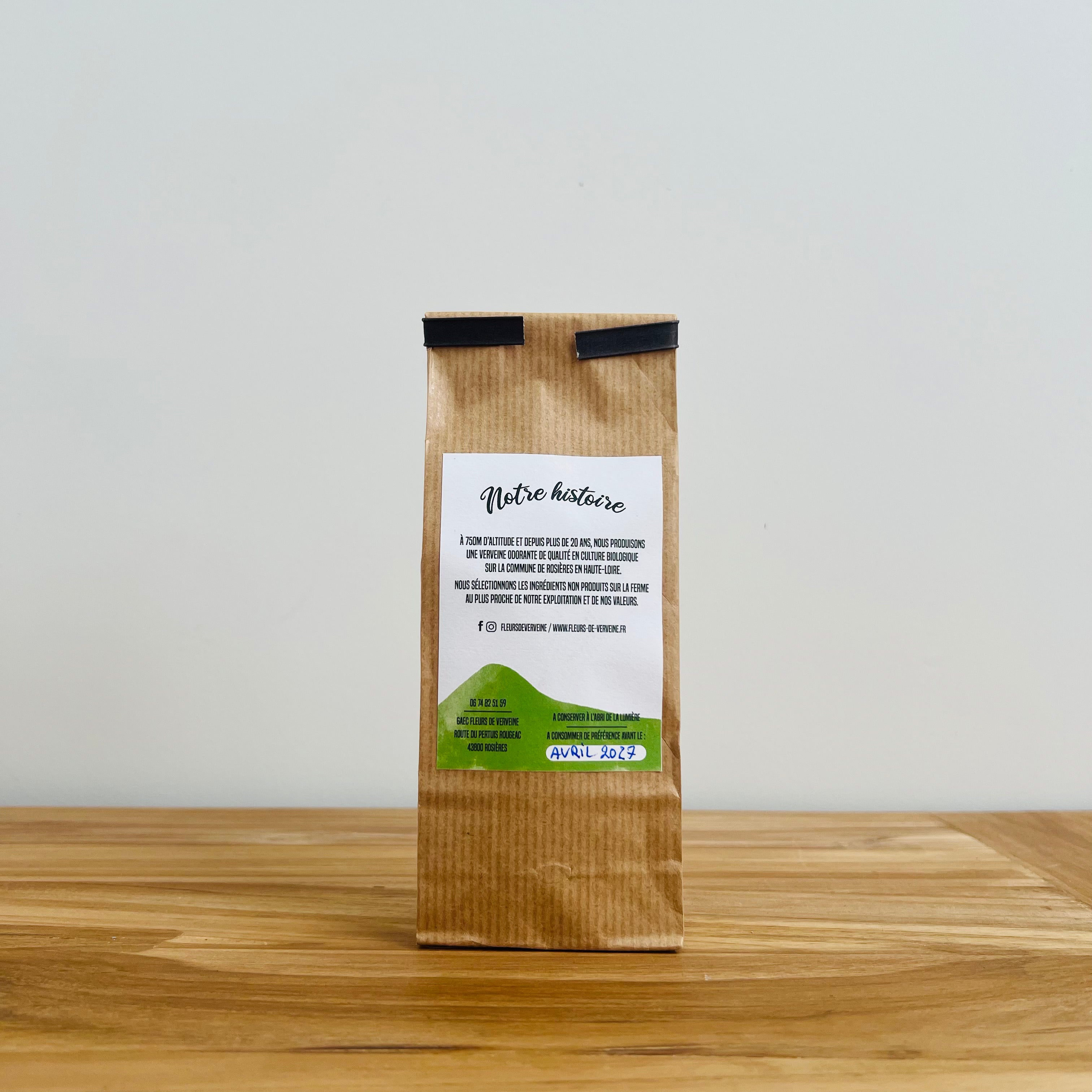 Infusettes de Verveine Bio